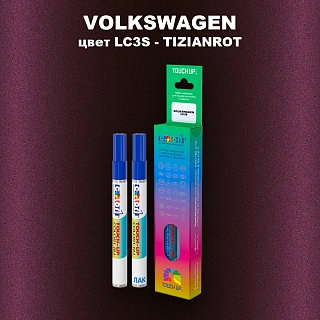Маркер с краской VOLKSWAGEN, цвет LC3S - TIZIANROT
