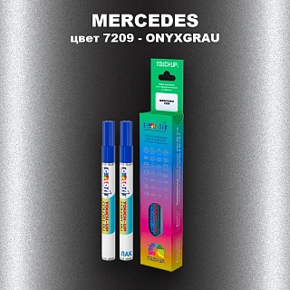 Карандаш-маркер с краской MERCEDES, цвет 7209 - ONYXGRAU MICA (1)(M)