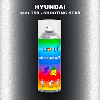 Аэрозольная краска HYUNDAI, цвет T5R - SHOOTING STAR