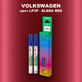 Карандаш-маркер с краской VOLKSWAGEN, цвет LP3P - ELERA RED