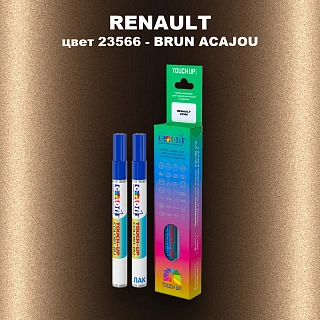 Карандаш-маркер с краской RENAULT, цвет 23566 - BRUN ACAJOU