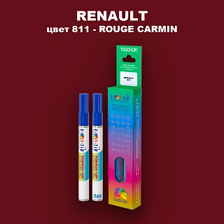Карандаш-маркер с краской RENAULT, цвет 811 - ROUGE CARMIN