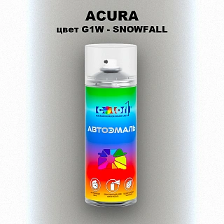 Аэрозольная краска ACURA, цвет G1W - SNOWFALL