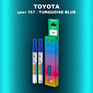 Карандаш-маркер с краской TOYOTA, цвет 767 - TURQUOISE BLUE