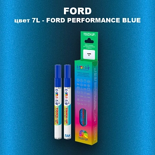 Маркер с краской FORD, цвет 7L - FORD PERFORMANCE BLUE