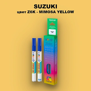 Маркер с краской SUZUKI, цвет Z6K - MIMOSA YELLOW