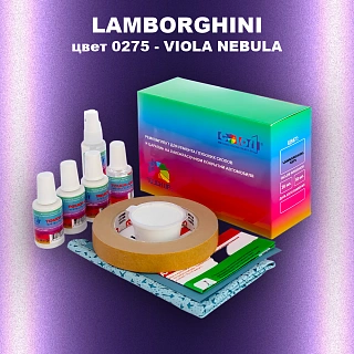 Ремкомплект для ремонта глубоких сколов и царапин LAMBORGHINI, цвет  0275 - VIOLA NEBULA