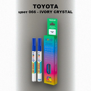 Карандаш-маркер с краской TOYOTA, цвет 066 - IVORY CRYSTAL