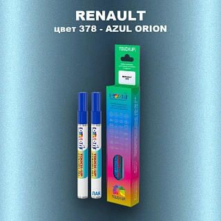 Карандаш-маркер с краской RENAULT, цвет 378 - AZUL ORION