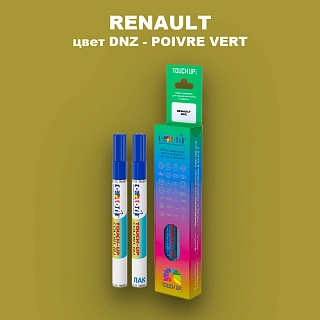 Маркер с краской RENAULT, цвет DNZ - POIVRE VERT