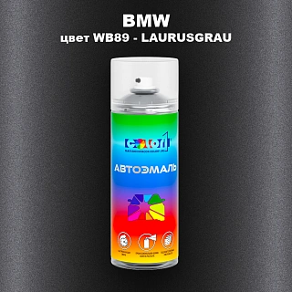 Аэрозольная краска BMW, цвет WB89 - LAURUSGRAU
