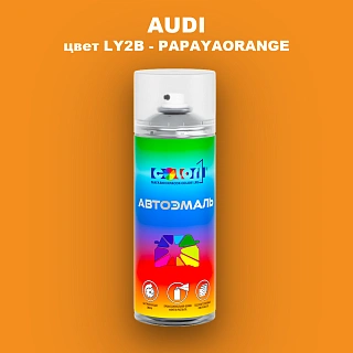 Аэрозольная краска AUDI, цвет LY2B - PAPAYAORANGE
