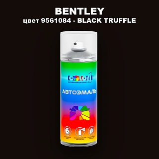 Аэрозольная краска BENTLEY, цвет 9561084 - BLACK TRUFFLE