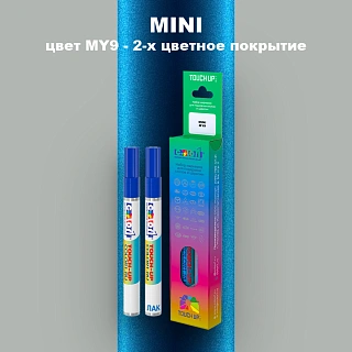 Маркер с краской MINI, цвет MY9 - 2-х цветное покрытие