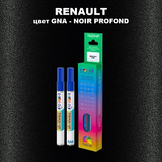 Карандаш-маркер с краской RENAULT, цвет GNA - NOIR PROFOND