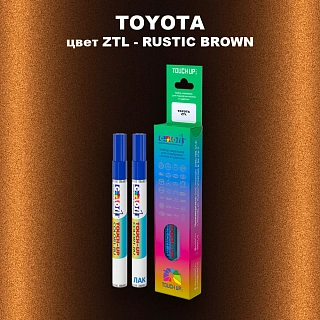 Карандаш-маркер с краской TOYOTA, цвет ZTL - RUSTIC BROWN