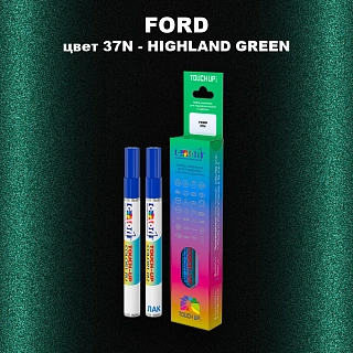 Маркер с краской FORD, цвет 37N - HIGHLAND GREEN
