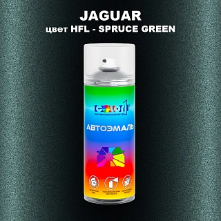 Аэрозольная краска JAGUAR, цвет HFL - SPRUCE GREEN