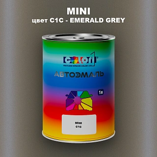Автомобильная краска MINI, цвет C1C - EMERALD GREY