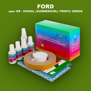 Ремкомплект для ремонта глубоких сколов и царапин FORD, цвет ER - SIGNAL (SUMMERGIRL) TROPIC GREEN