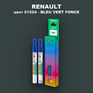 Карандаш-маркер с краской RENAULT, цвет 21524 - BLEU VERT FONCE