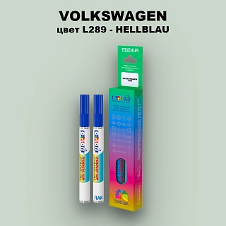 Карандаш-маркер с краской VOLKSWAGEN, цвет L289 - BLAUWEISS
