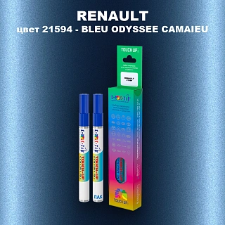Карандаш-маркер с краской RENAULT, цвет 21594 - BLEU ODYSSEE CAMAIEU
