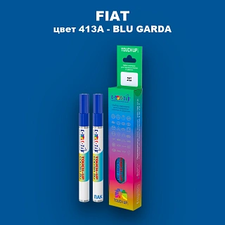 Маркер с краской FIAT, цвет 413A - BLU GARDA