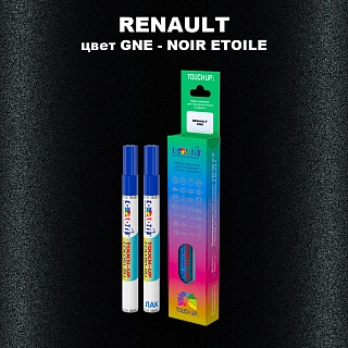 Карандаш-маркер с краской RENAULT, цвет GNE - NOIR ETOILE