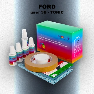 Ремкомплект для ремонта глубоких сколов и царапин FORD, цвет 3B - TONIC