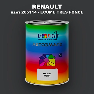 Автомобильная краска RENAULT, цвет 205114 - ECUME TRES FONCE