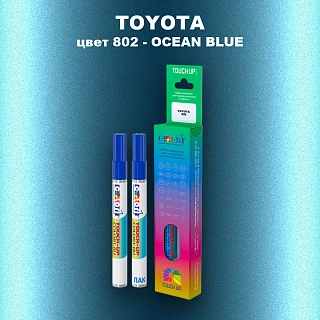 Карандаш-маркер с краской TOYOTA, цвет 802 - OCEAN BLUE