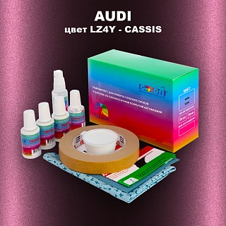 Ремкомплект для ремонта глубоких сколов и царапин AUDI, цвет LZ4Y - CASSIS