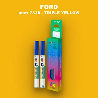 Маркер с краской FORD, цвет 7338 - TRIPLE YELLOW