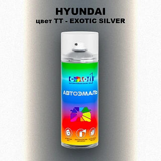 Аэрозольная краска HYUNDAI, цвет TT - EXOTIC SILVER