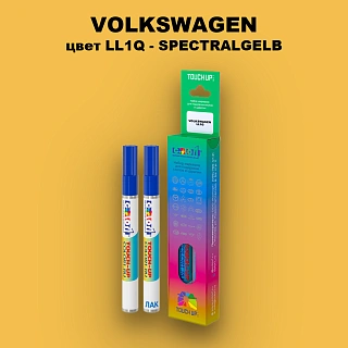 Карандаш-маркер с краской VOLKSWAGEN, цвет LL1Q - SPEKTRALGELB