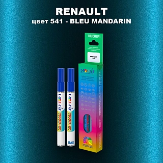 Маркер с краской RENAULT, цвет 541 - BLEU MANDARIN