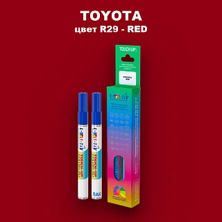 Карандаш-маркер с краской TOYOTA, цвет R29 - RED