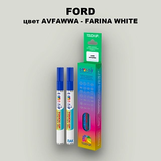 Маркер с краской FORD, цвет AVFAWWA - FARINA WHITE