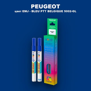 Карандаш-маркер с краской PEUGEOT, цвет EMJ - BLEU PTT BELGIQUE 5002-GL