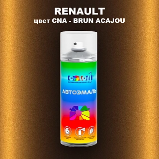 Аэрозольная краска RENAULT, цвет CNA - BRUN ACAJOU
