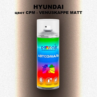 Аэрозольная краска HYUNDAI, цвет CPM - VENUSKAPPE MATT