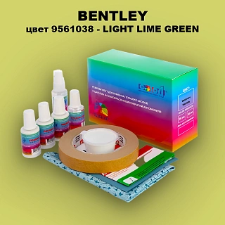 Ремкомплект для ремонта глубоких сколов и царапин BENTLEY, цвет 9561038 - LIGHT LIME GREEN