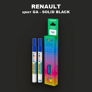 Карандаш-маркер с краской RENAULT, цвет GA - SOLID BLACK