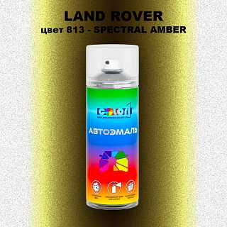 Аэрозольная краска LAND ROVER, цвет 813 - SPECTRAL AMBER