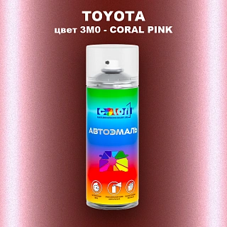 Аэрозольная краска TOYOTA, цвет 3M0 - CORAL PINK