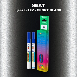 Маркер с краской SEAT, цвет L-1XZ - SPORT BLACK