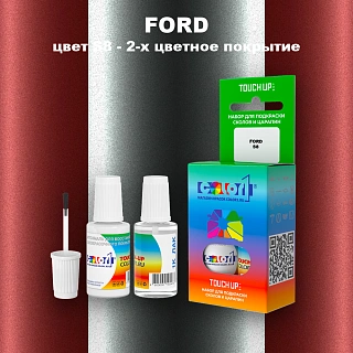 Краска для сколов во флаконе с кисточкой FORD, цвет S8 - 2-х цветное покрытие
