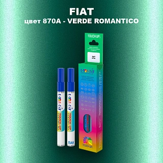 Маркер с краской FIAT, цвет 870A - VERDE ROMANTICO