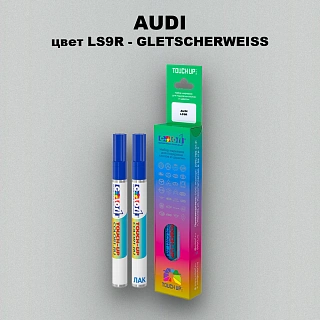 Маркер с краской AUDI, цвет LS9R - GLETSCHERWEISS